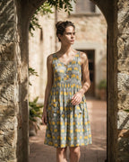 The Amelia Elephant Midi Dress