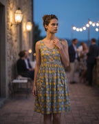 The Amelia Elephant Midi Dress