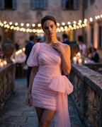 The Arabella Organza Mini Dress