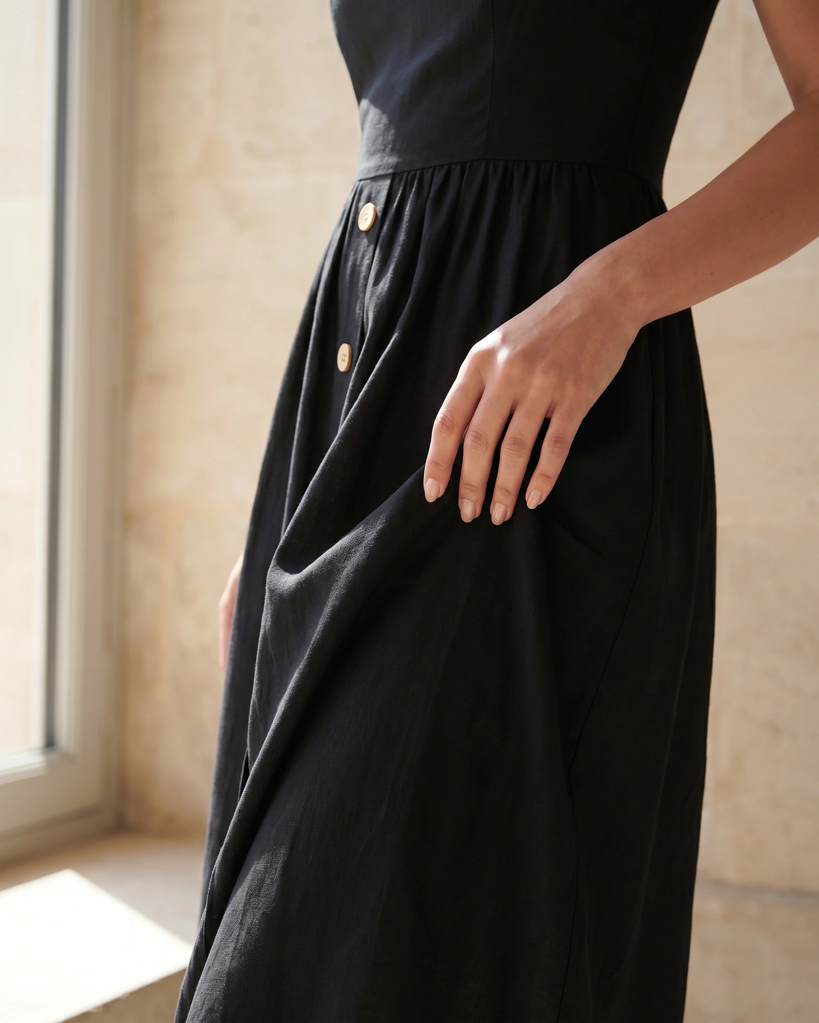 The Aria Flow Midi Dress