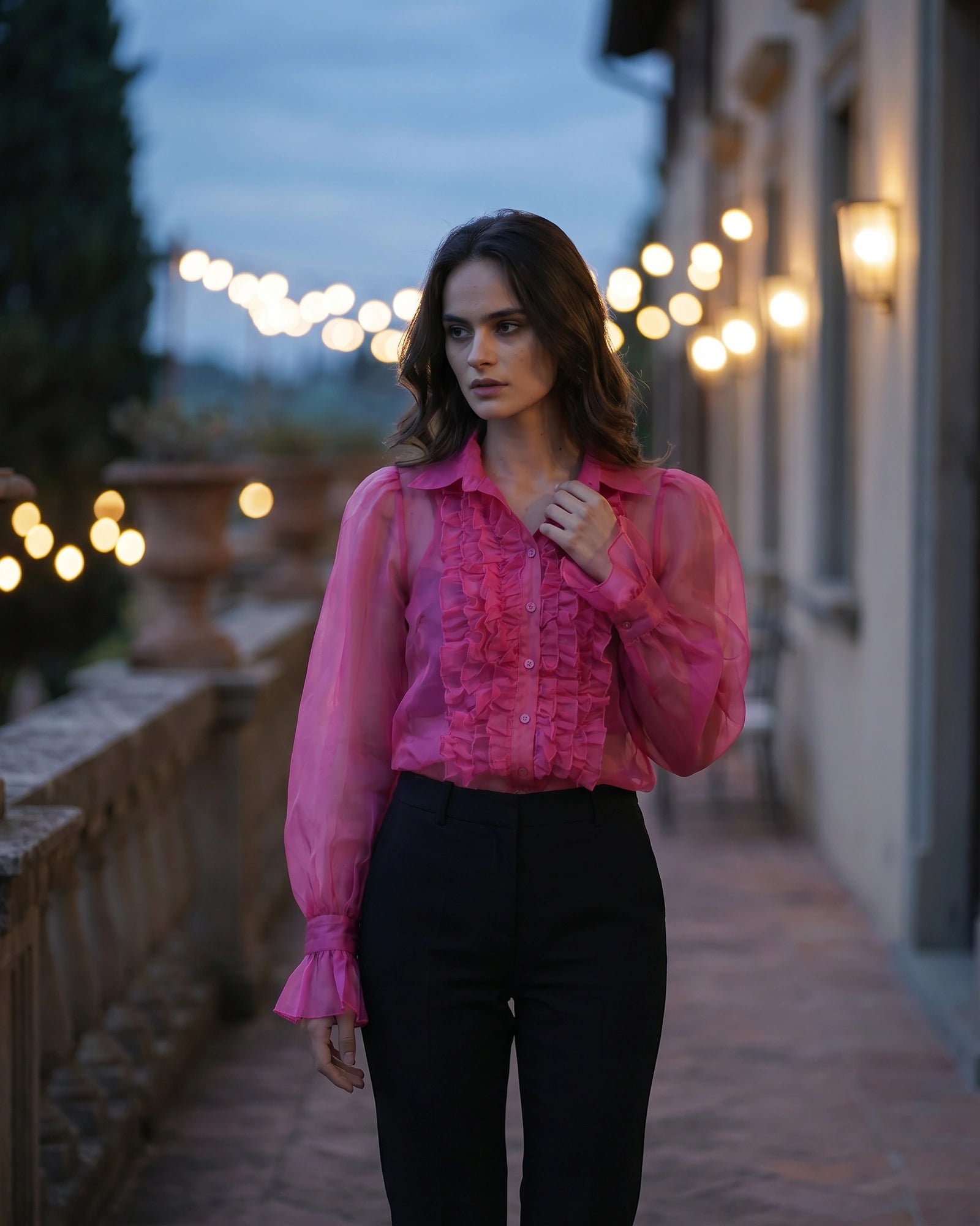 The Aria Ruffle Blouse
