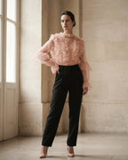 The Aria Ruffle Organza Blouse