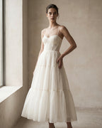 The Astrid Puff Organza Dress