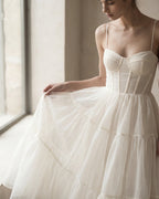 The Astrid Puff Organza Dress