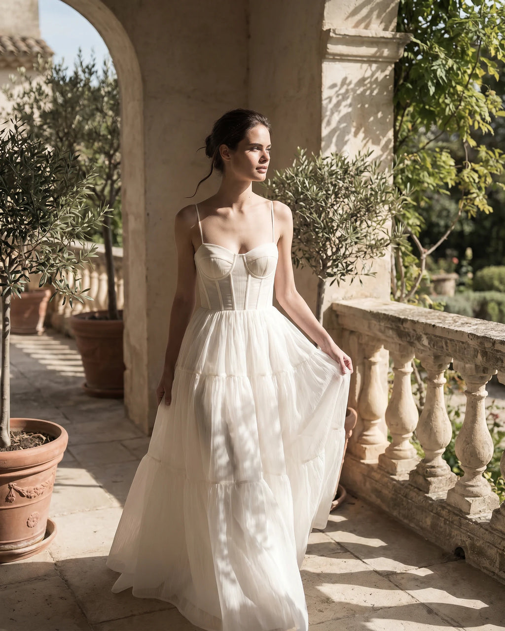 The Astrid Puff Organza Dress