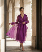 The Audrey Organza Trench