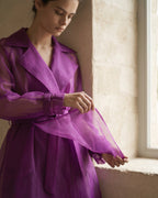 The Audrey Organza Trench