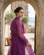 The Audrey Organza Trench