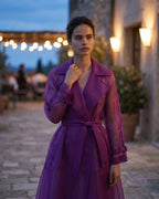 The Audrey Organza Trench