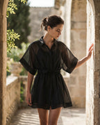 The Aurora Organza Tunic Dress