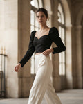 The Belle Square-Collar Crop
