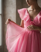 The Bianca Ruffled Mini Dress