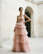 The Callista Ruffle Tulle Dress