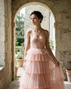 The Callista Ruffle Tulle Dress