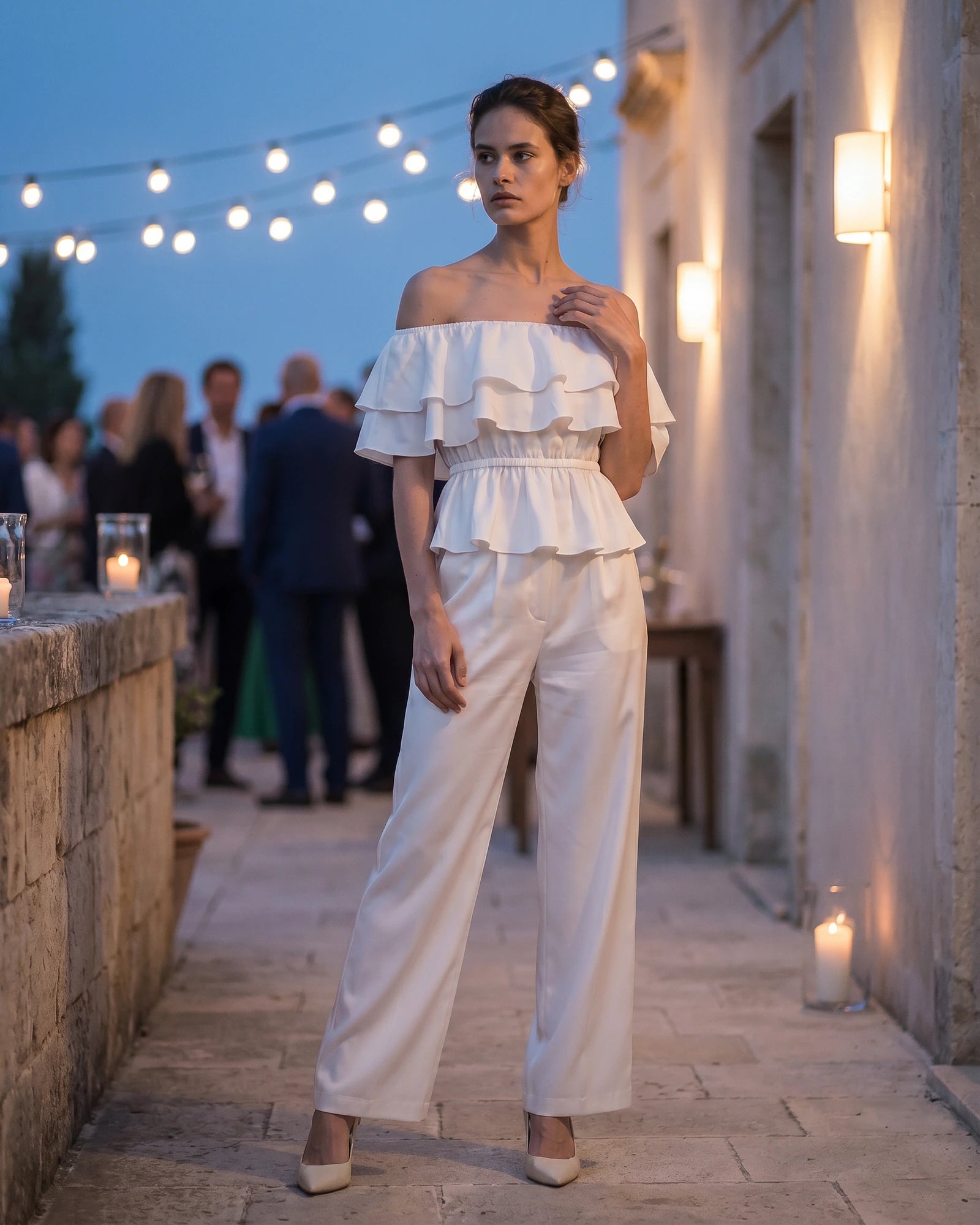 The Callista Ruffled Top