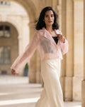 The Camille Organza Crop Jacket