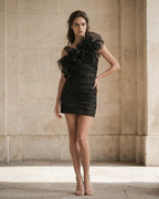 The Camille Ruffled Organza Dress