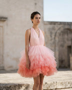 The Celeste Ombre Tulle Gown