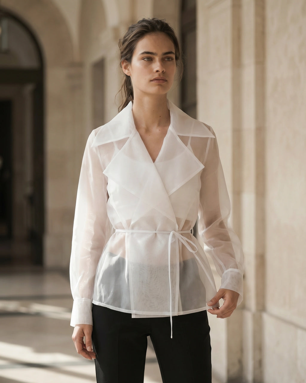The Celeste Organza Jacket