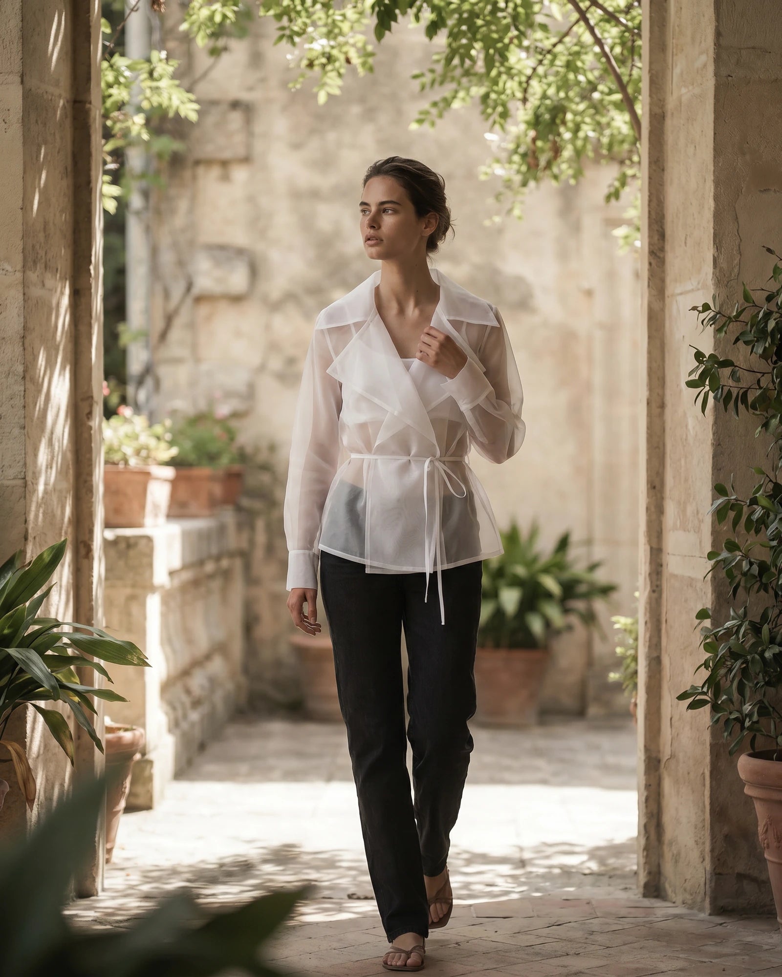 The Celeste Organza Jacket