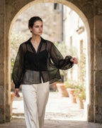 The Celeste Sheer Blouse
