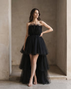 The Delphine Tulle Cascade