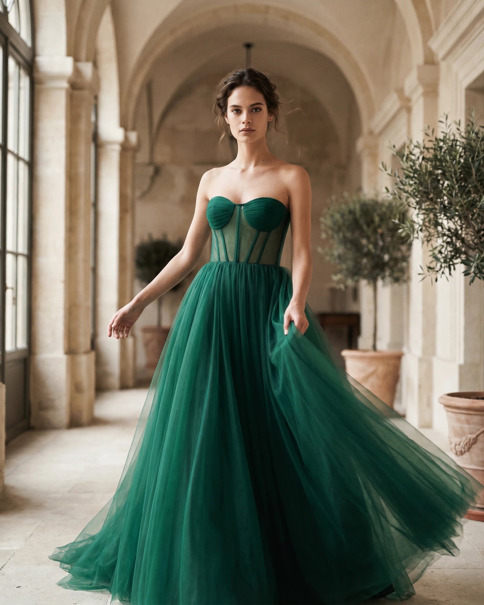 Elise Tulle Corset Dress | Vallisee – Vallisee Fashion