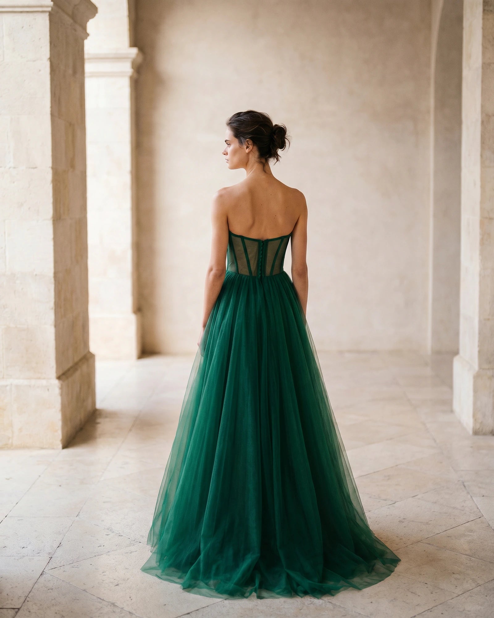 The Elise Tulle Corset Dress