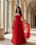 The Giselle Asymmetric Tulle Dress