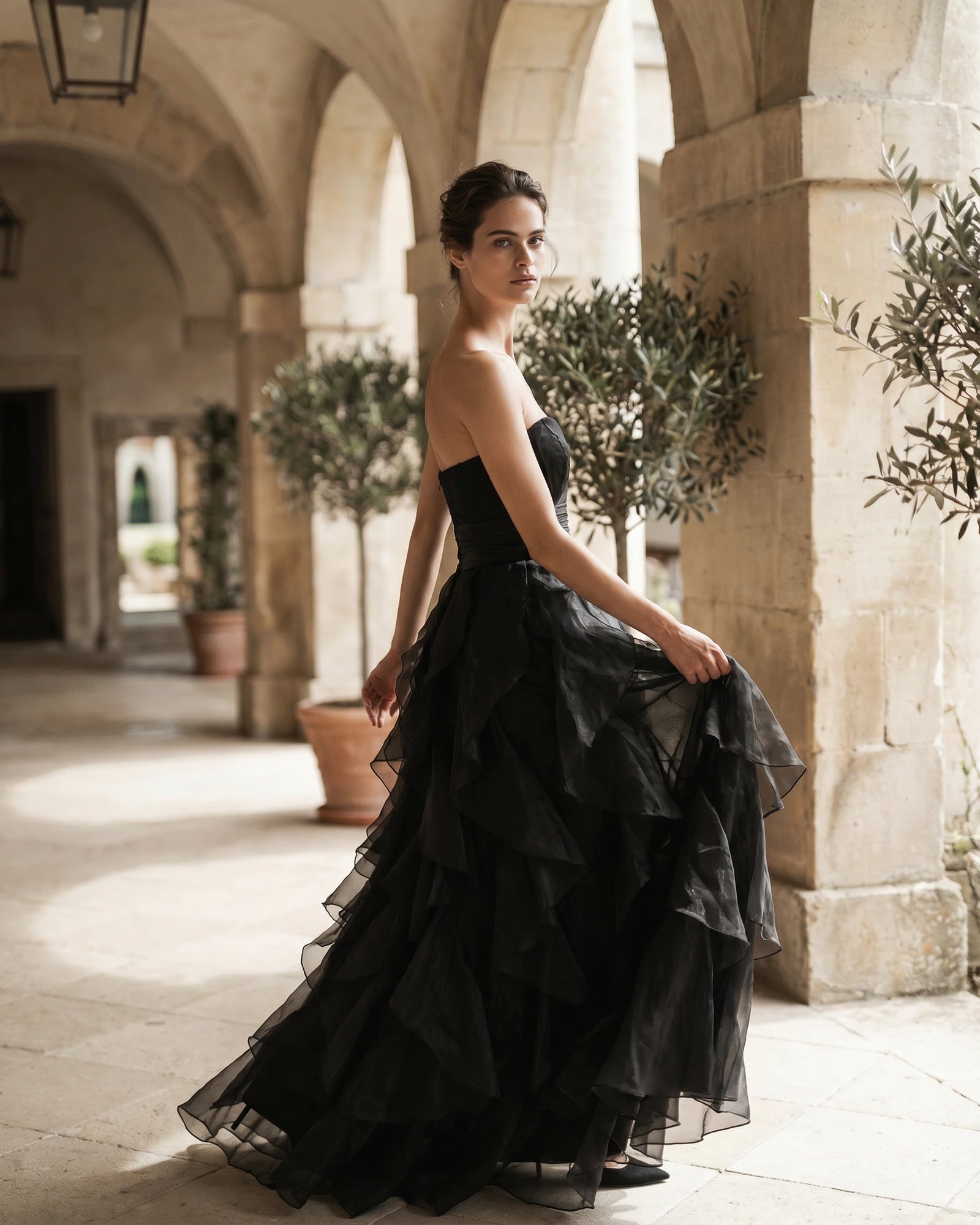 The Isadora Off-Shoulder Gown
