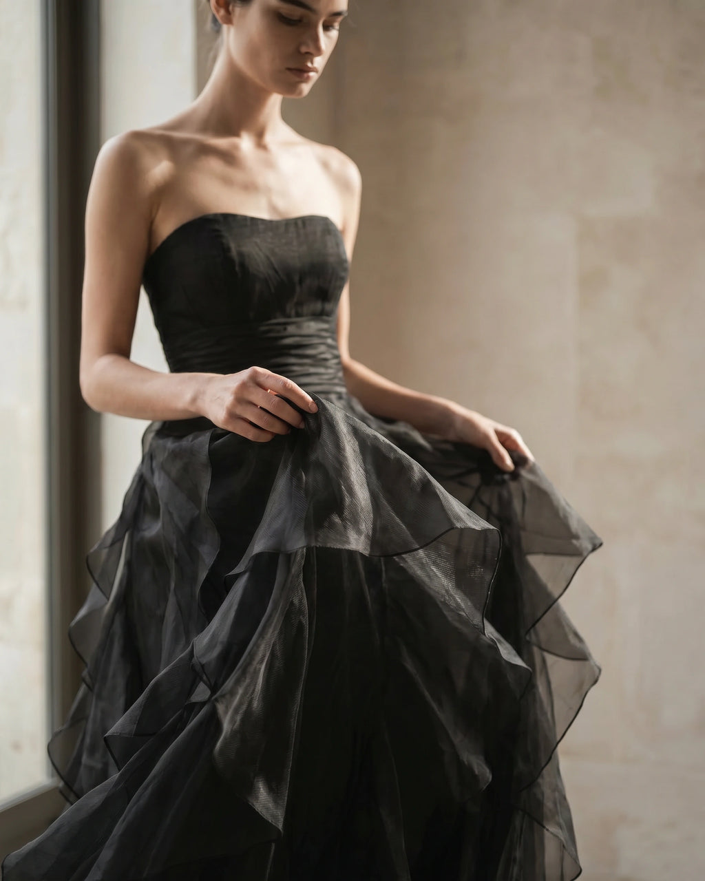 The Isadora Off-Shoulder Gown