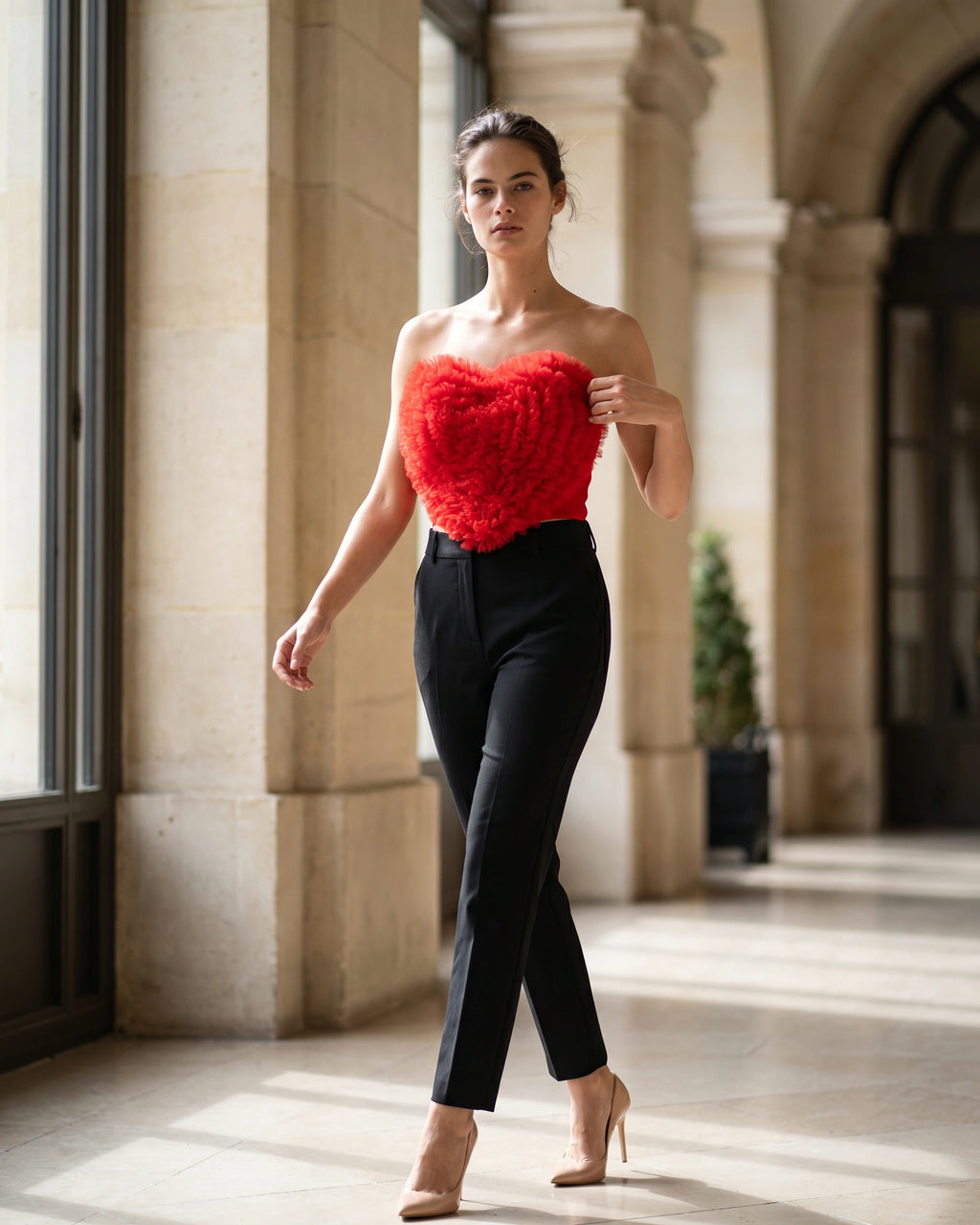 The Lena Sculpted Crop