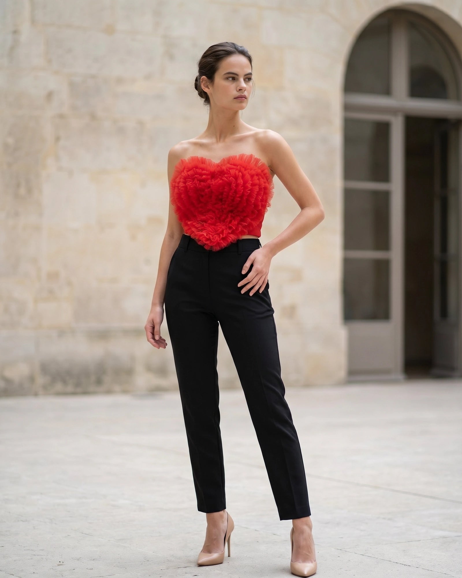 The Lena Sculpted Crop