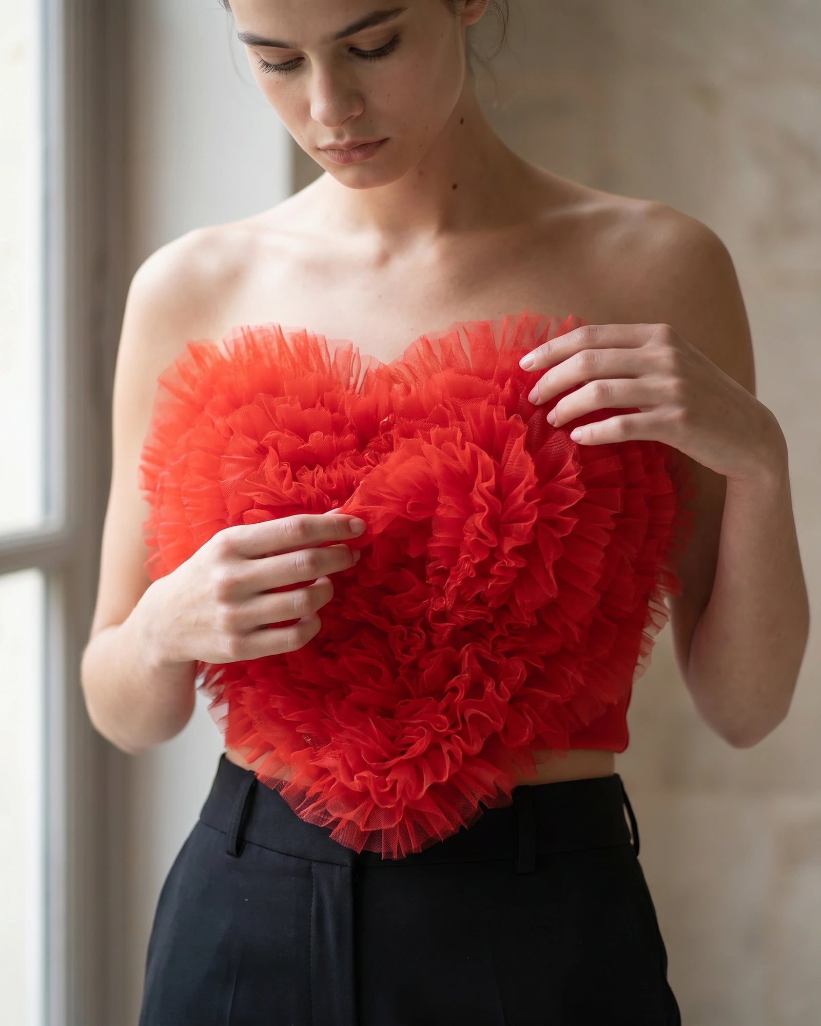 The Lena Sculpted Crop