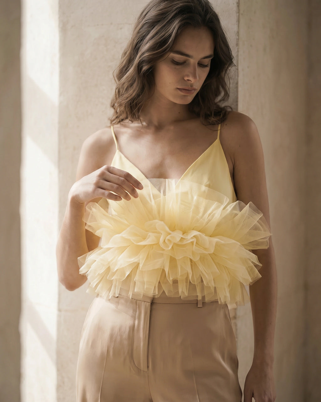 The Maribel Tulle Couture Top
