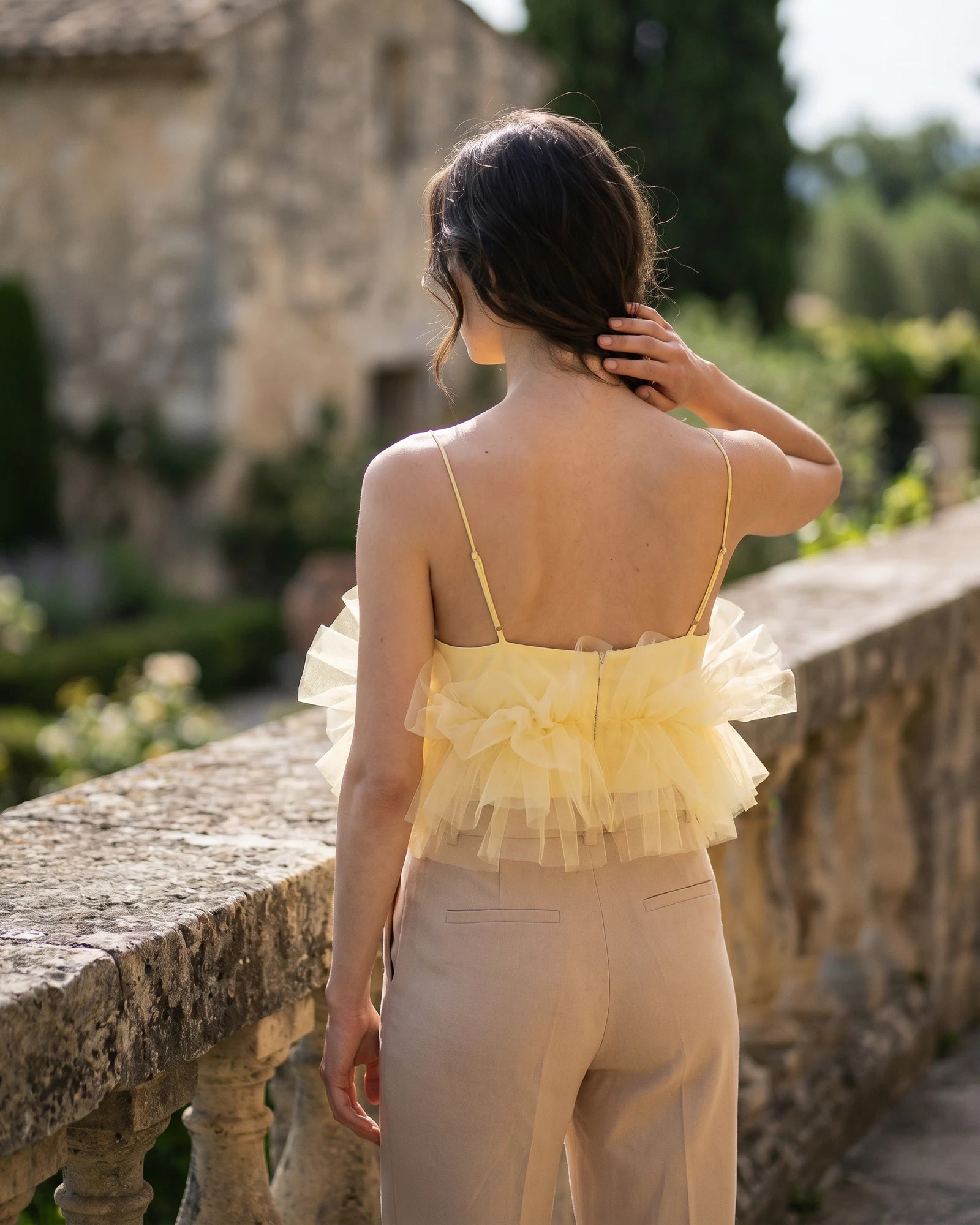 The Maribel Tulle Couture Top