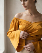 The Sienna Bell Sleeve Crop