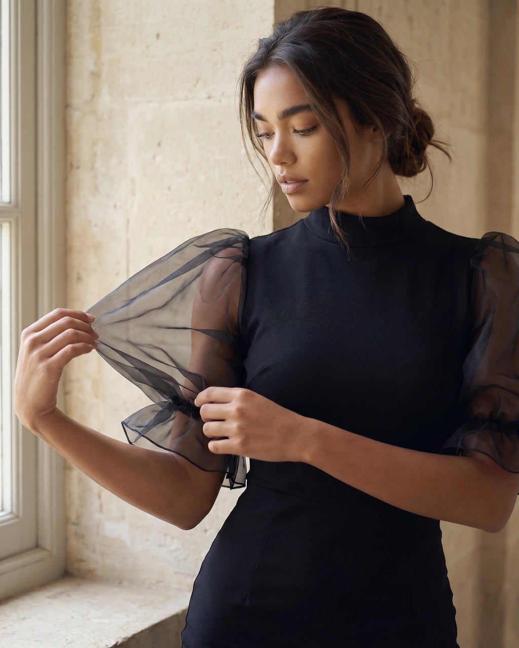 The Vanessa High Neck Mini