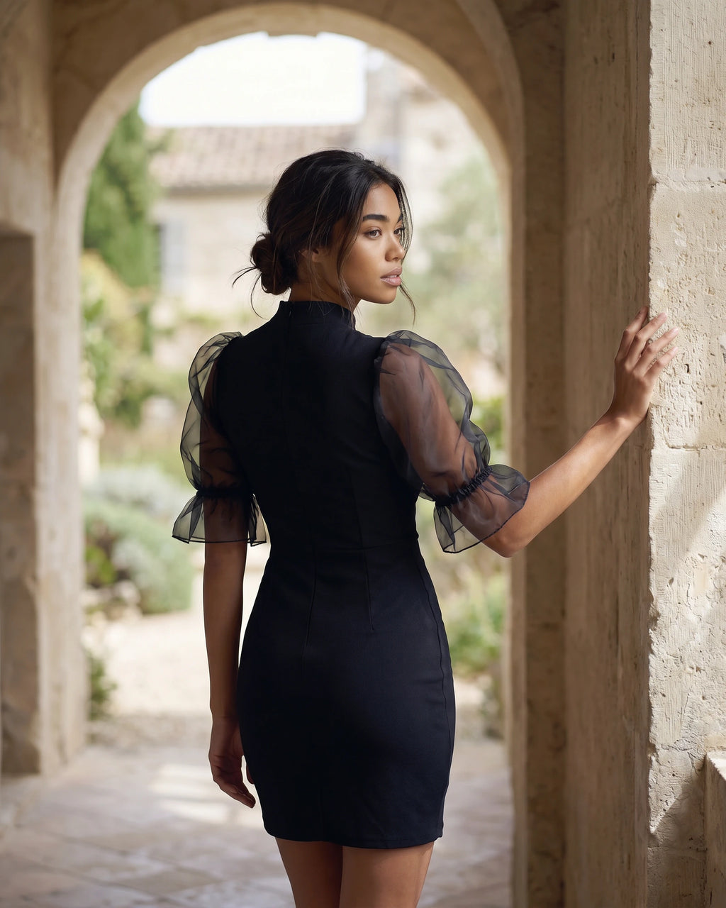 The Vanessa High Neck Mini