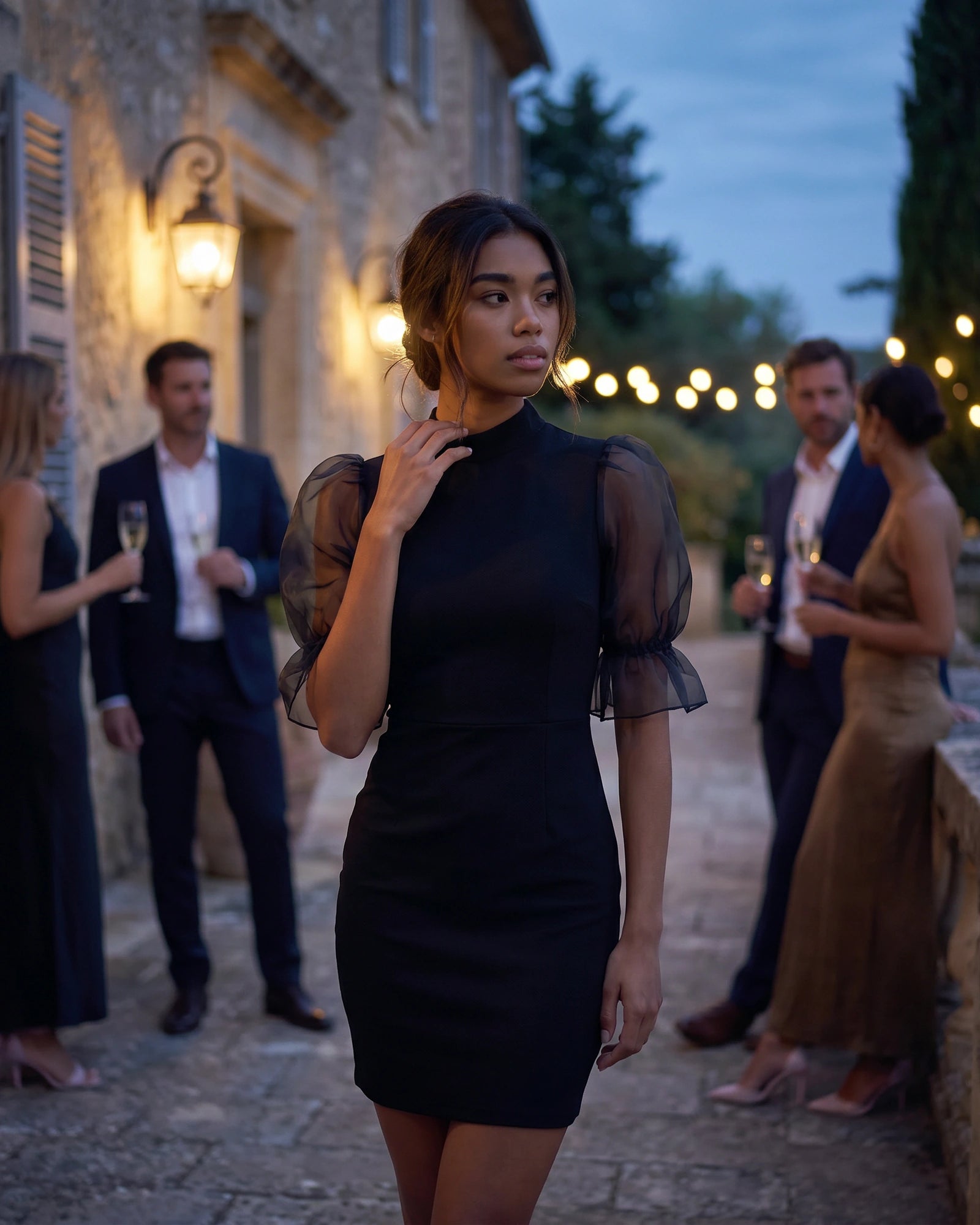 The Vanessa High Neck Mini